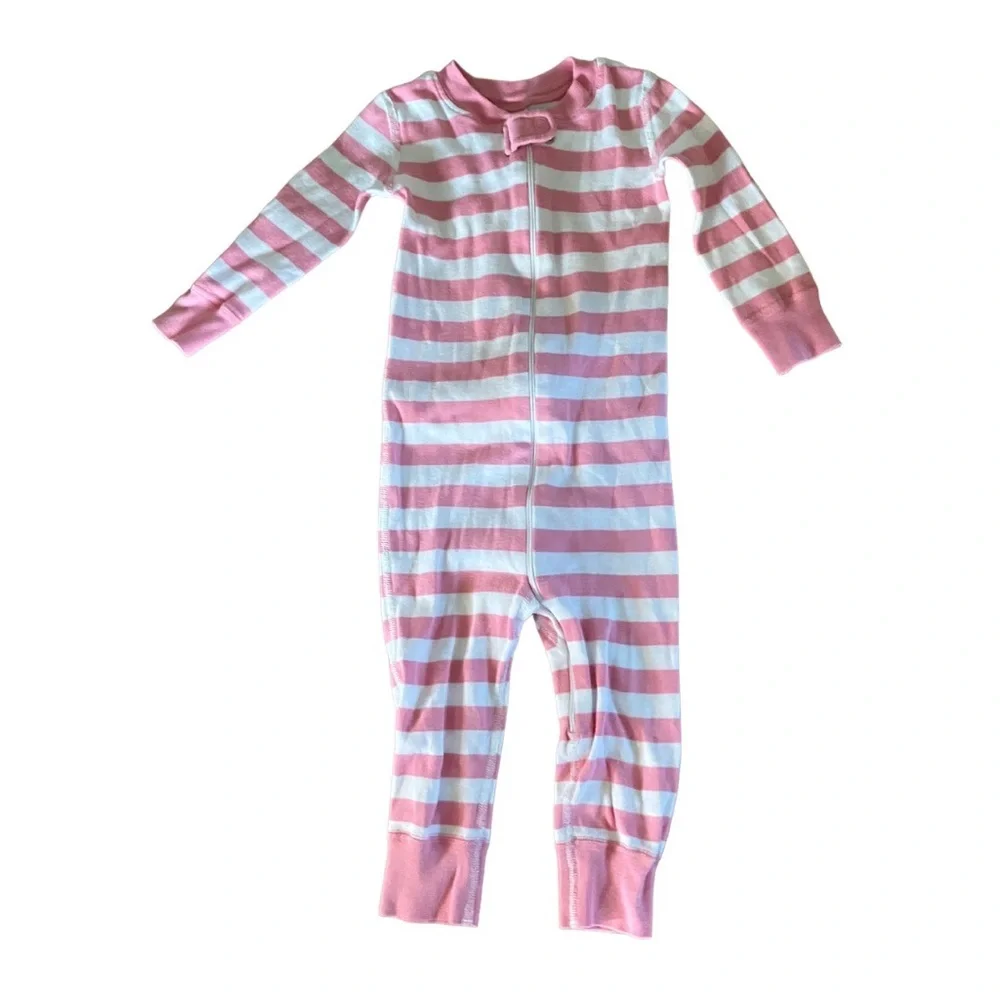 Hanna Andersson Striped Pajamas 18-24 months - Picture 1 of 4
